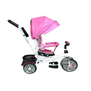 سه چرخه کودک سایز 12 سرخابی best Baby مدل تیتان Titan Tricycle -اسباب بازی
